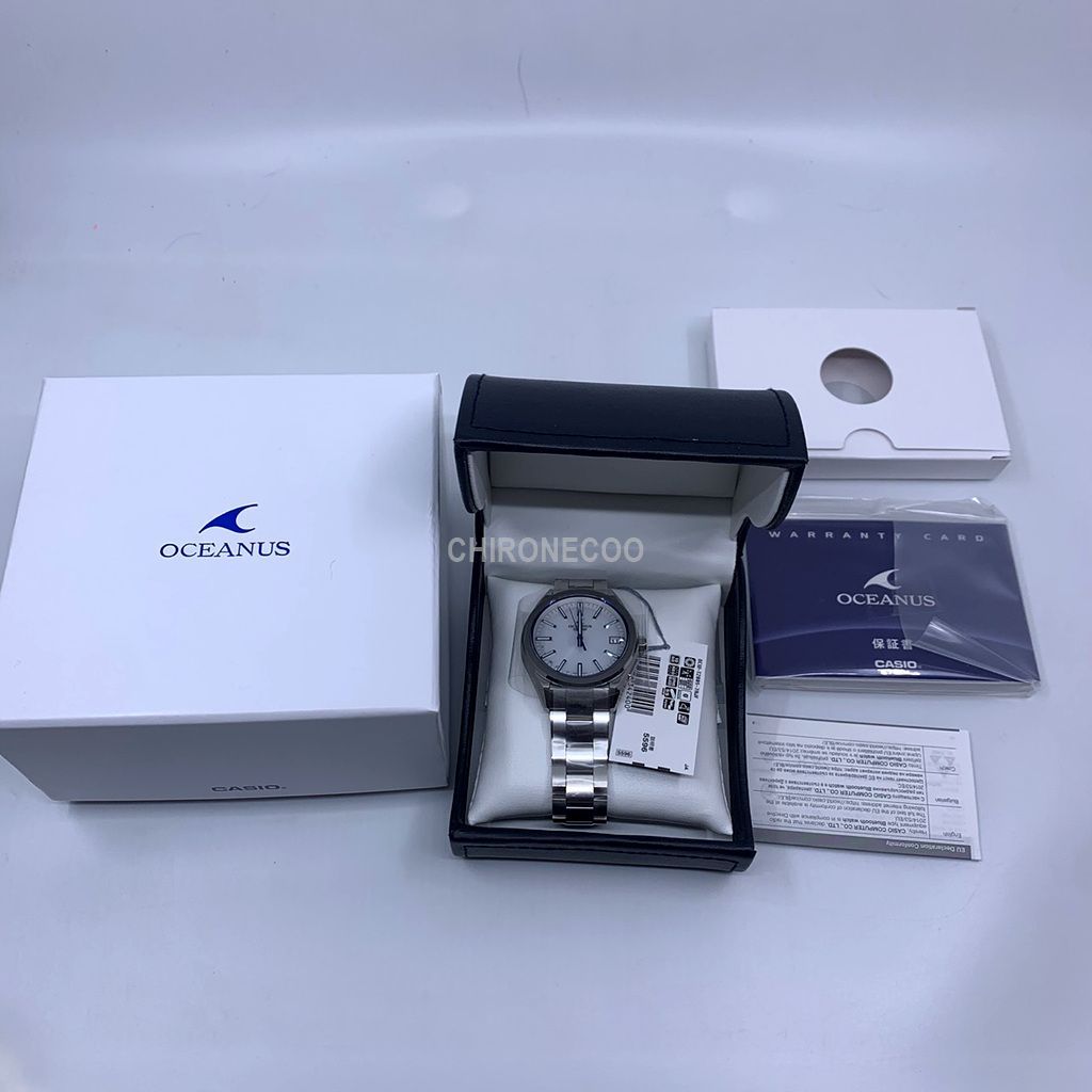  CASIO カシオ 腕時計 オシアナス 3 hands model OCW T200S 7AJF デイリー使い 自動巻き時計 腕時計(アナログ)