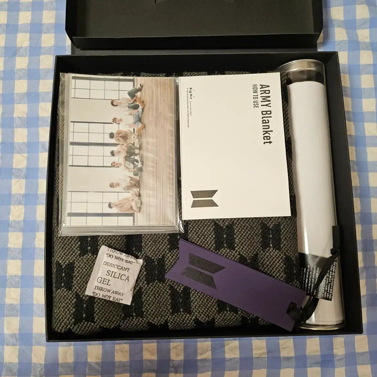 BTS MERCH BOX 1 アミブランケット