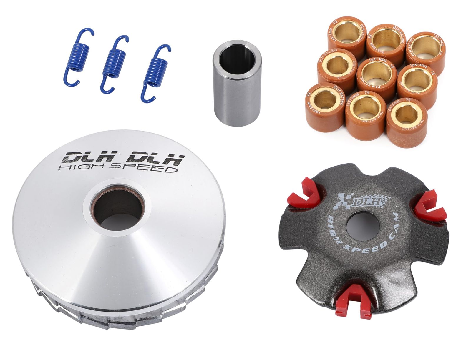 プーリー、2点セット YU-YU] ハイスピード プーリーキット プーリーセット ディオ DIO SR