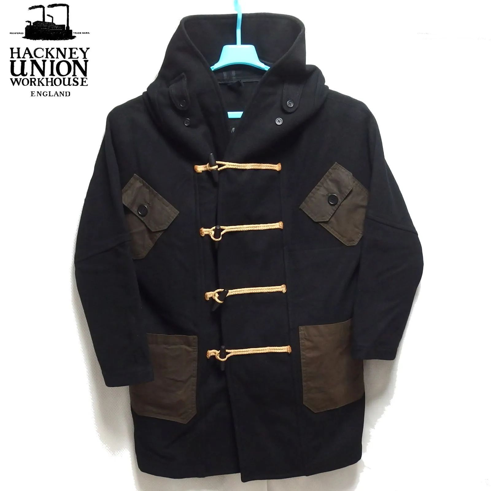 ☆HACKNEY UNION WORKHOUSE FISHERMAN TOGGLE LONG COAT