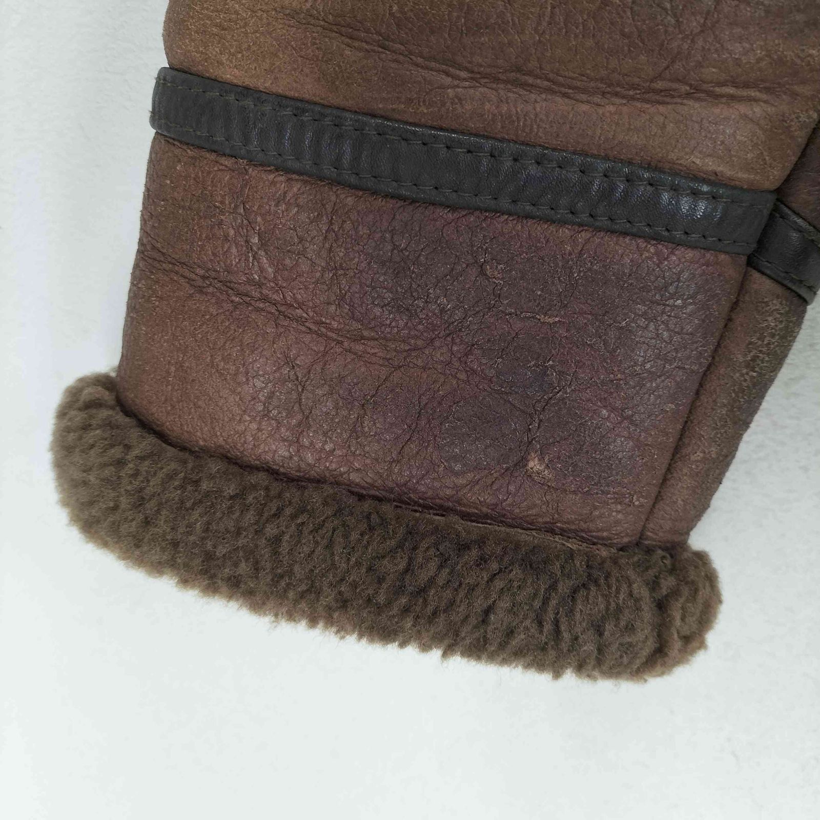 ユーズドフルギ USED古着 WEST COAST ボア ムートンジャケット メンズ