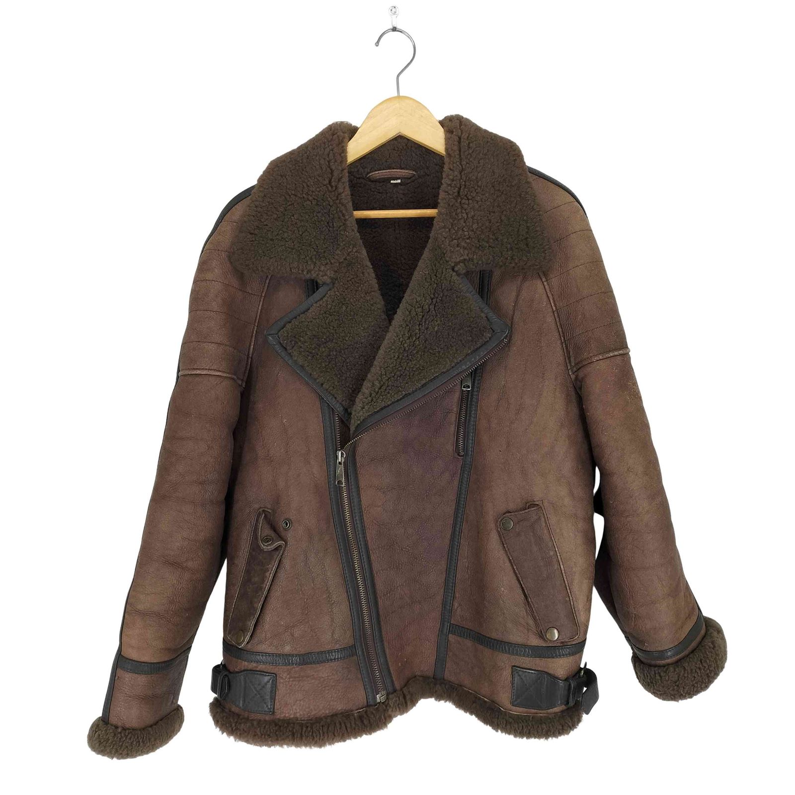 ユーズドフルギ USED古着 WEST COAST ボア ムートンジャケット メンズ