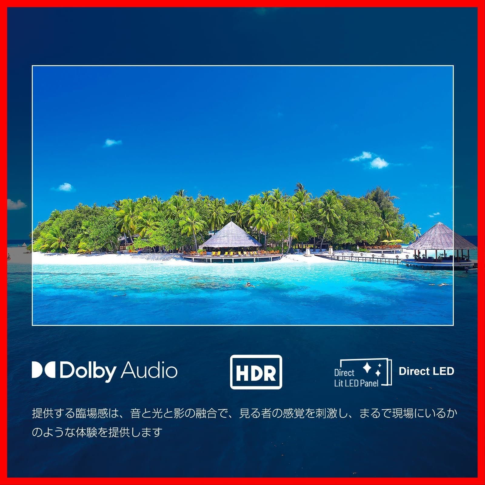  音声検索 Cast内蔵 Google Audio VESA規格 Dolby HDR対応 液晶テレビ スマート ネット動画対応 2025モデル TV フルハイビジョン 25型 テレビ チューナーレス その他 文房具 事務用品
