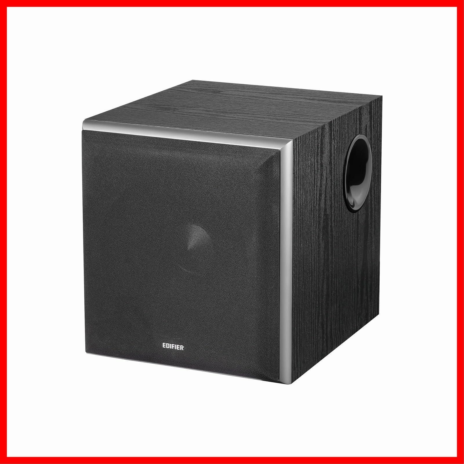 在庫処分】Edifier パワード ED-T5-BK-A(ブラック) サブウーファーT5