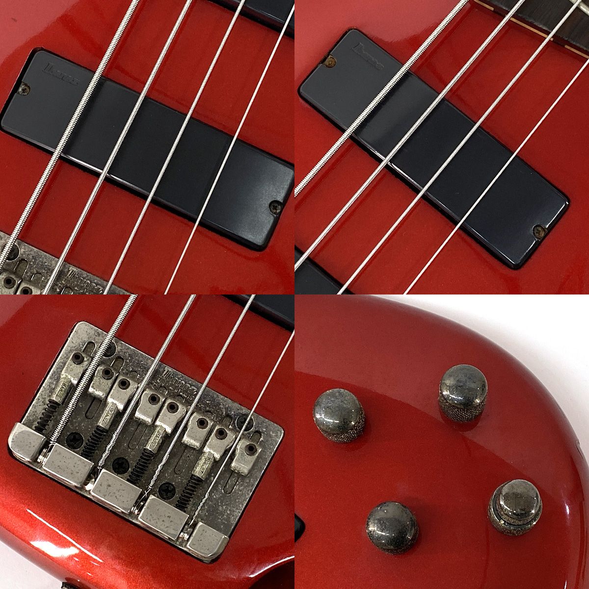 Ibanez アイバニーズ SR300 メタリックレッド エレキベース ※中古