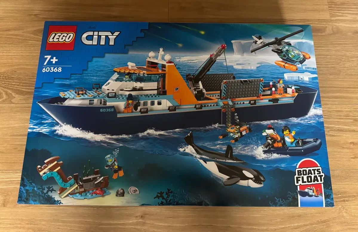 LEGOブロック 60368 北 探査船 misb