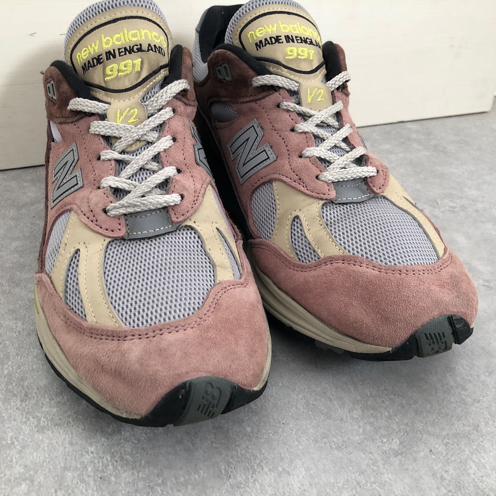 美品 Emgland製 定価3.7万 New Balance U991MG2 TAUPE 限定トープ 