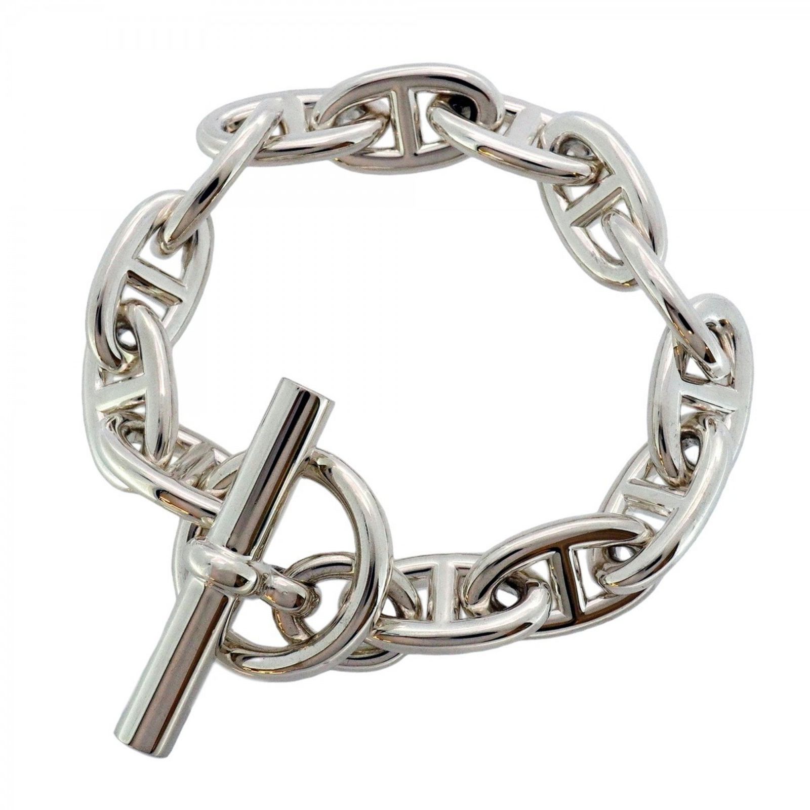 エルメス Hermes ブレスレット シェーヌダンクル GM 13コマ シルバー925レディース