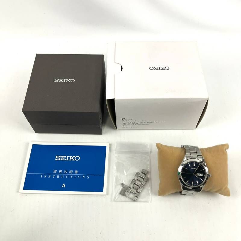 稼働品 新品電池交換済み SEIKO セイコー 腕時計 スピリット 