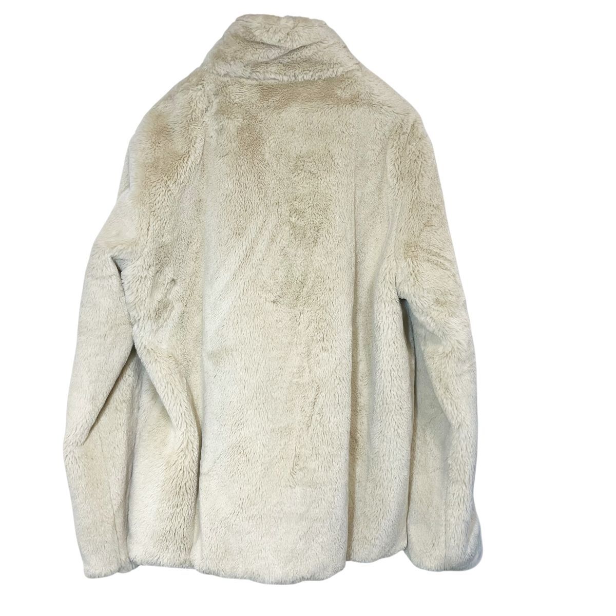 中古】TATRAS タトラス スタンドカラー ボアブルゾン ベージュ MTAT22A 