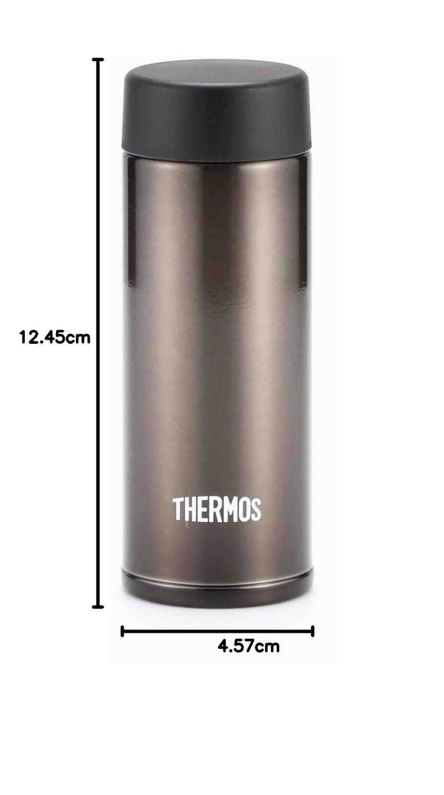 小容量モデル サーモス 水筒 真空断熱ポケットマグ 120 ml ブラウン JOJ BW
