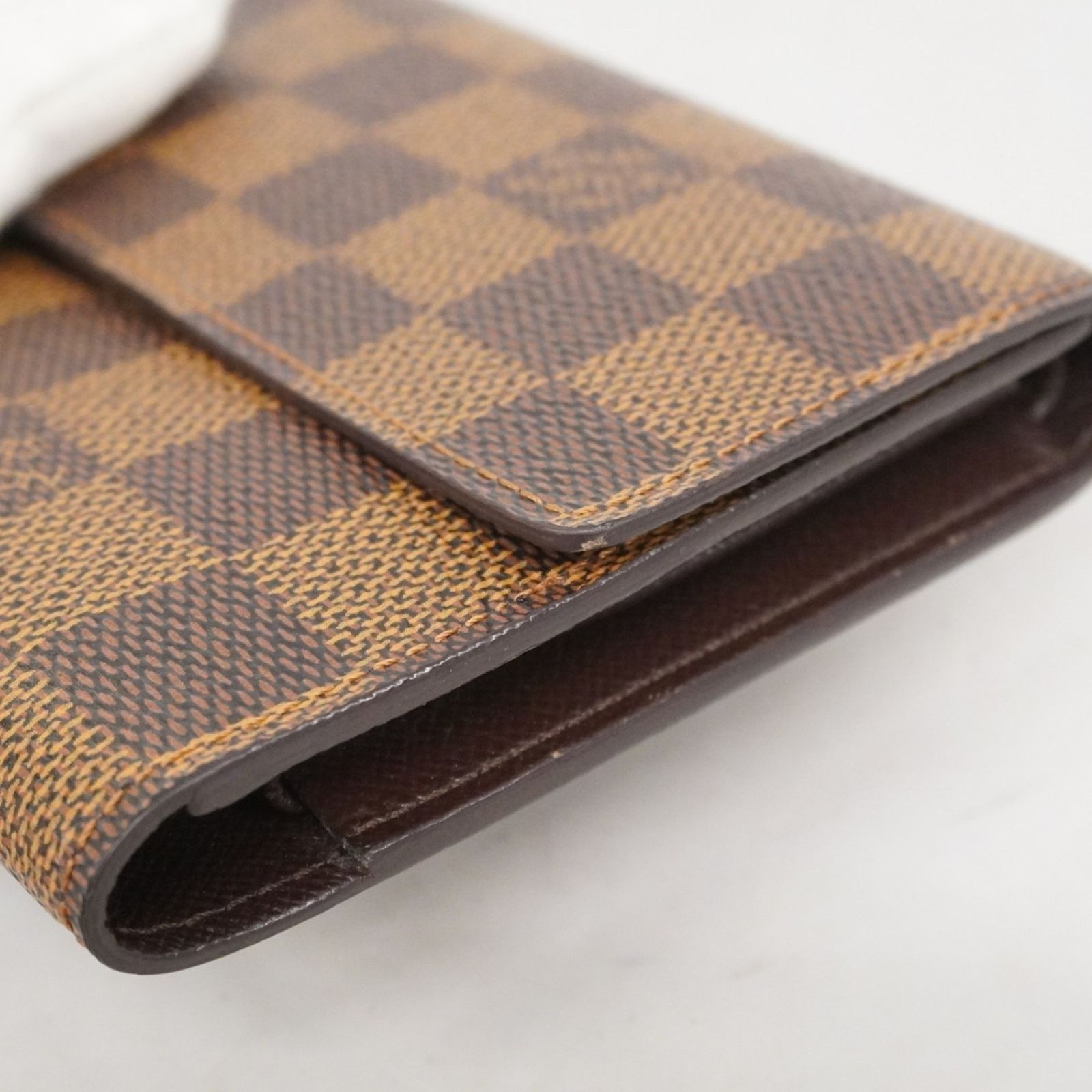ルイ・ヴィトン(Louis Vuitton) ルイ・ヴィトン 三つ折り長財布 ダミエ 