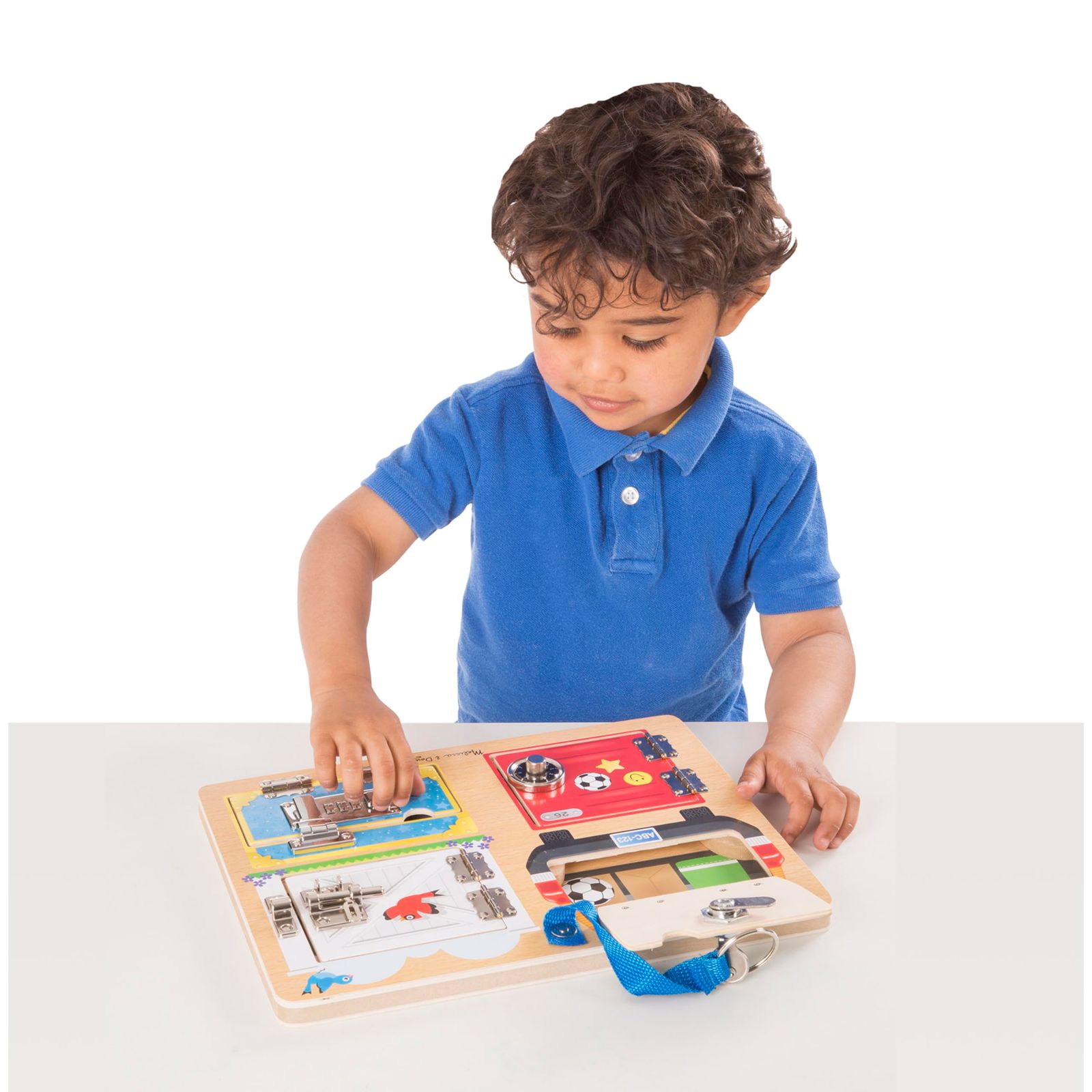 Melissa & Doug (メリッサ＆ダグ) – ラッキーベイビーストア メリッサ&ダグ(Melissa&Doug) 指先知育 カギを開けよう! 鍵おもちゃ 9540 正規品 [カギ4種類]