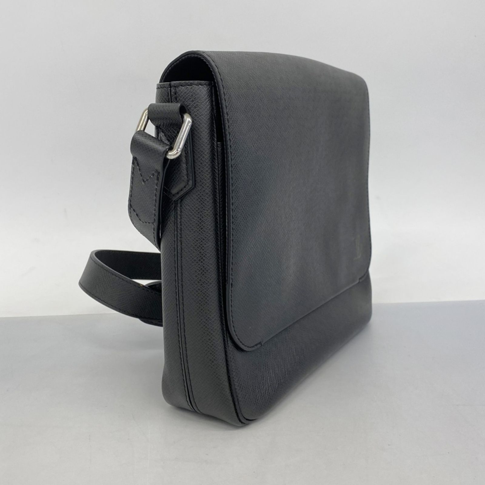 ルイヴィトン ロマン PM タイガ ショルダーバッグ M32852 LOUIS VUITTON◇ロマンPM_タイガ_BLK/M32852/ショルダーバッグ/レザー