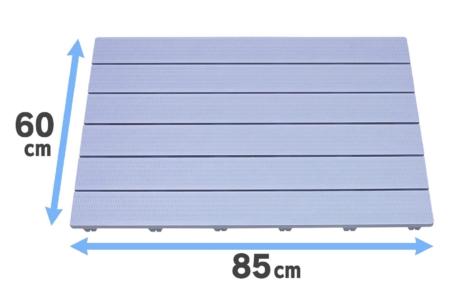  東プレ お風呂すのこ プラスチック製ハードすのこ 85 60 cm ブルー SKH 32 その他 バス 洗面所用品