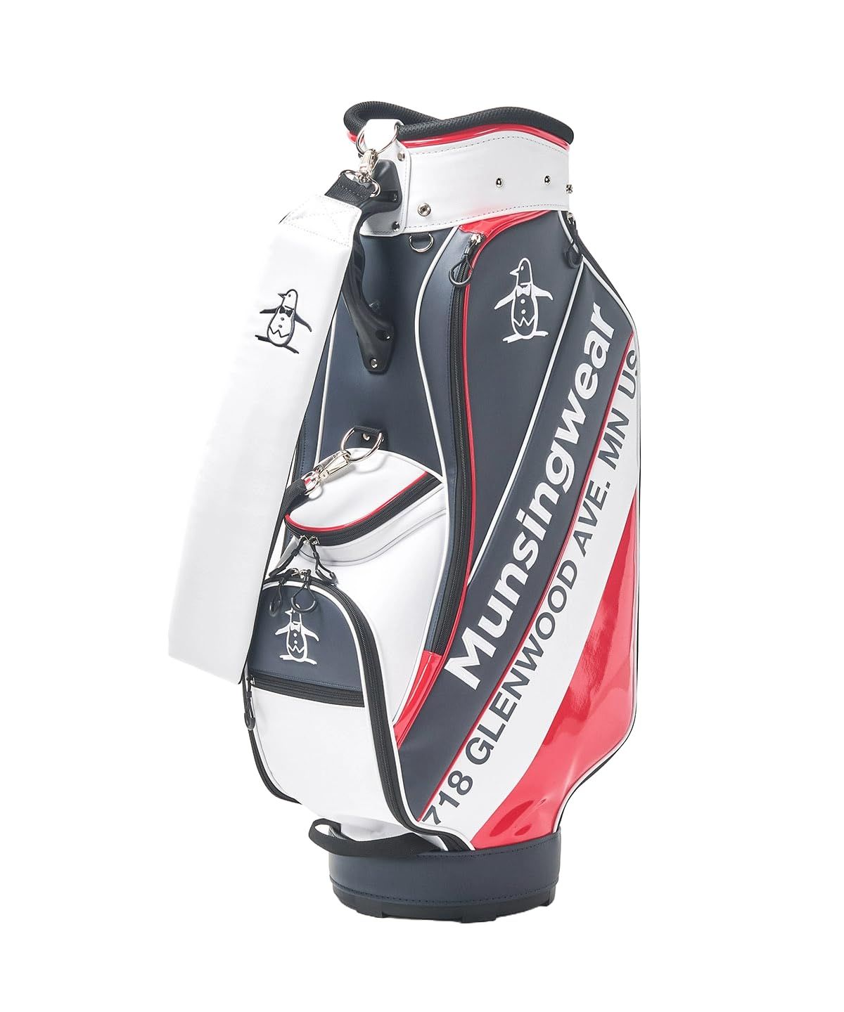 マンシングウェア ペンギン スポーティー 合成皮革 トリコロール ゴルフ MG5SCB05M