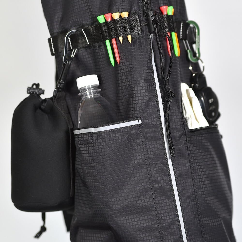 新品 ゴルフクラブ バックパック リュック 収納 自転車 電車 練習 打ち