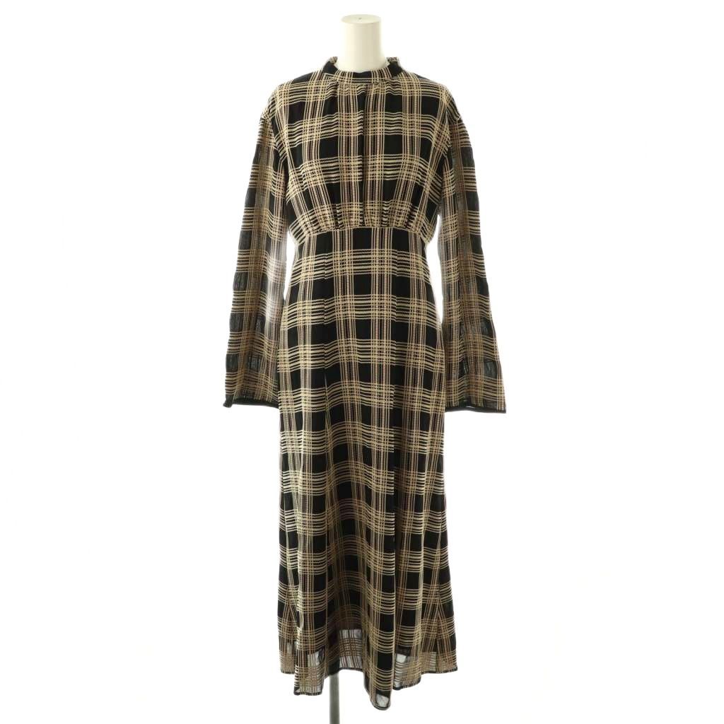 ワンピース clane CHAIN CHECK ONEPIECE CLANE（クラネ）の「CHAIN CHECK ONEPIECE（ワンピース）」 - WEAR