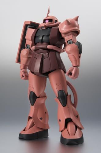 NATIONS ROBOT魂 機動戦士ガンダム SIDE MS 06 S シャア ザク ver A N I M E 再販版 約125 mm PVC ABS製 塗装済み可動フィギュアpo dc 44 2 c 7
