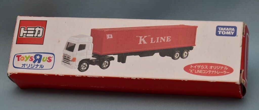 トミカ トイザらスオリジナル K LINEコンテナトレーラー トイザらス オリジナル K LINEコンテナトレーラー ロゴ 中国