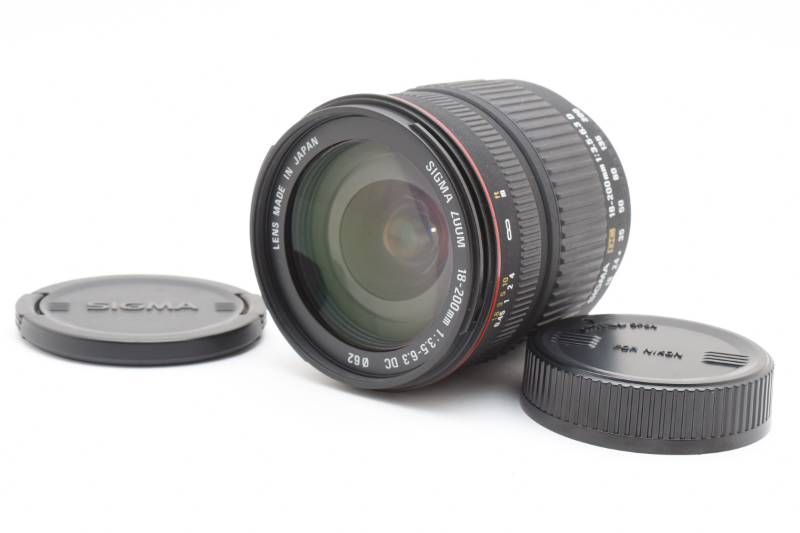 SIGMA ZOOM 18-200mm 1:3.5-6.3 DC （良品） 作例/良品】Sigma Zoom 18-200mm f3.5-6.3 DC 激安