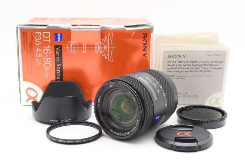 実用品 箱あり】Sony ソニー Carl Zeiss Vario-Sonnar DT 16-80mm 3.5