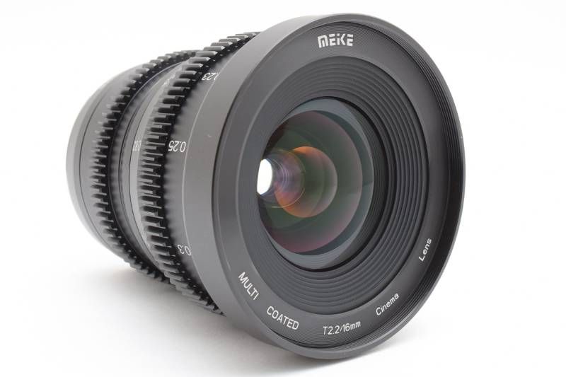 Meike シネマレンズセット 16mm 25mm T2.2 cine メイケ Amazon | Meike MK-25mm T2.2大口径マニュアルフォーカスプライムミニ