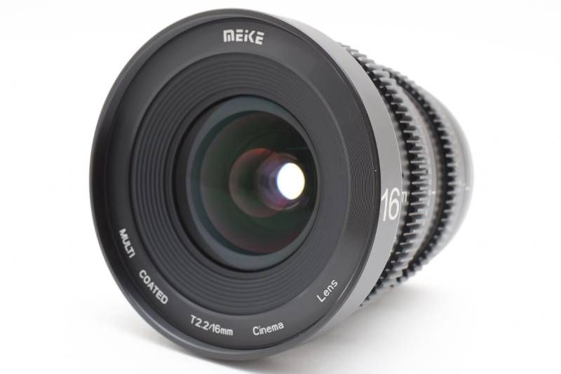 Meike 16mm T/2.2 広角レンズ　m3/4 Amazon.com : Meike 16mm T2.2 Manual Focus Wide Angle Fixed Prime