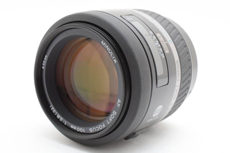 光学極上品】Minolta ミノルタ AF SOFT 100mm 2.8 ソニーミノルタA