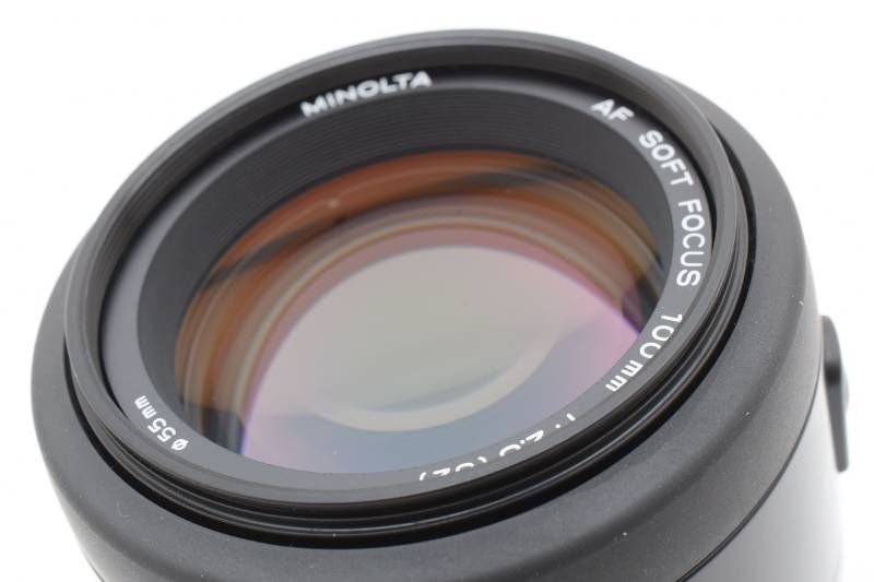 光学極上品】Minolta ミノルタ AF SOFT 100mm 2.8 ソニーミノルタA
