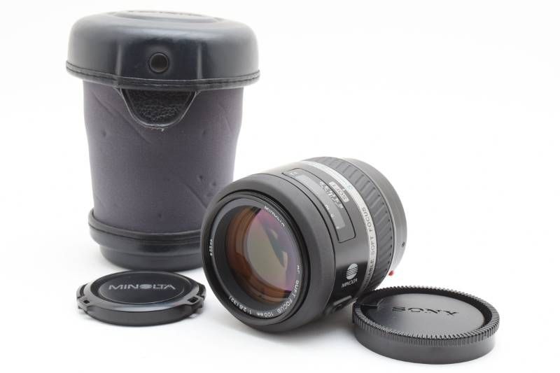 光学極上品】Minolta ミノルタ AF SOFT 100mm 2.8 ソニーミノルタA