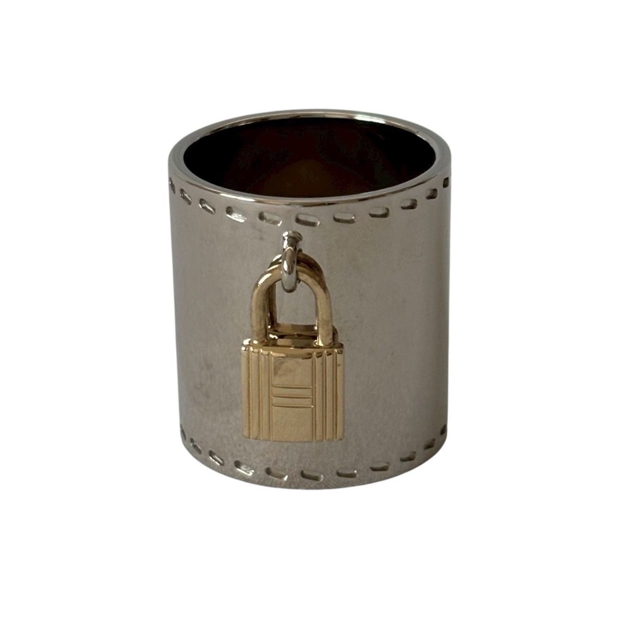 HERMES エルメス スカーフリング カデナ ロック チャーム アクセサリー