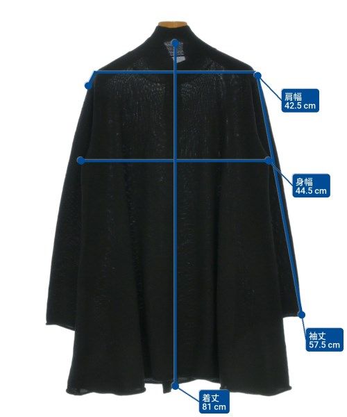 YOHJI YAMAMOTO カーディガン レディース 【古着】【中古】【送料無料