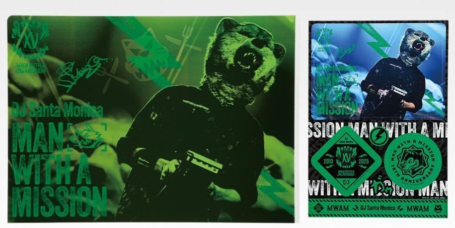MAN WITH A MISSION、新EP『ONE WISH e.p.』ジャケ写にDJサンタモニカ