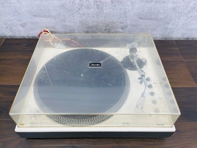 AUREX ターンテーブルとオーディオ機器セット オーディオ機器 オーレックス レコードプレーヤー 【】動作保証 Aurex