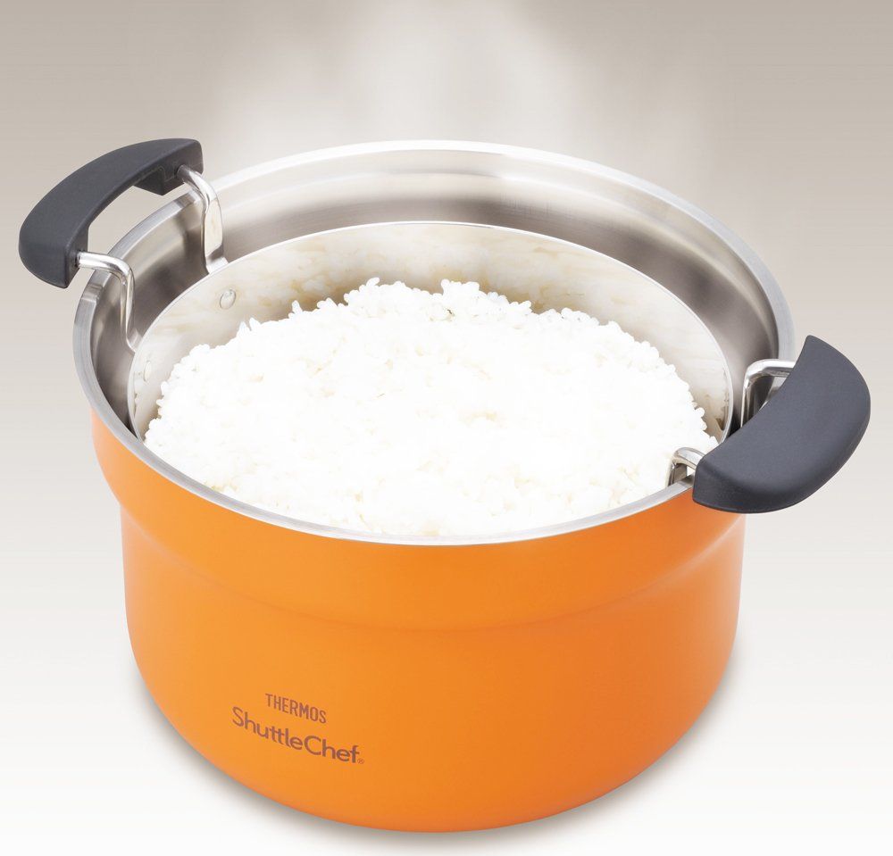 THERMOS 真空保温調理器 シャトルシェフ 2.8L アプリコット KBF-3000