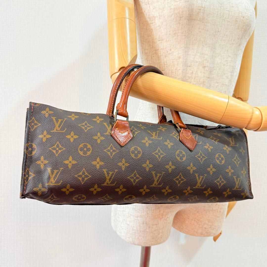 □鑑定済□LOUIS VUITTONルイヴィトン ハンドバッグ サックトリコ  