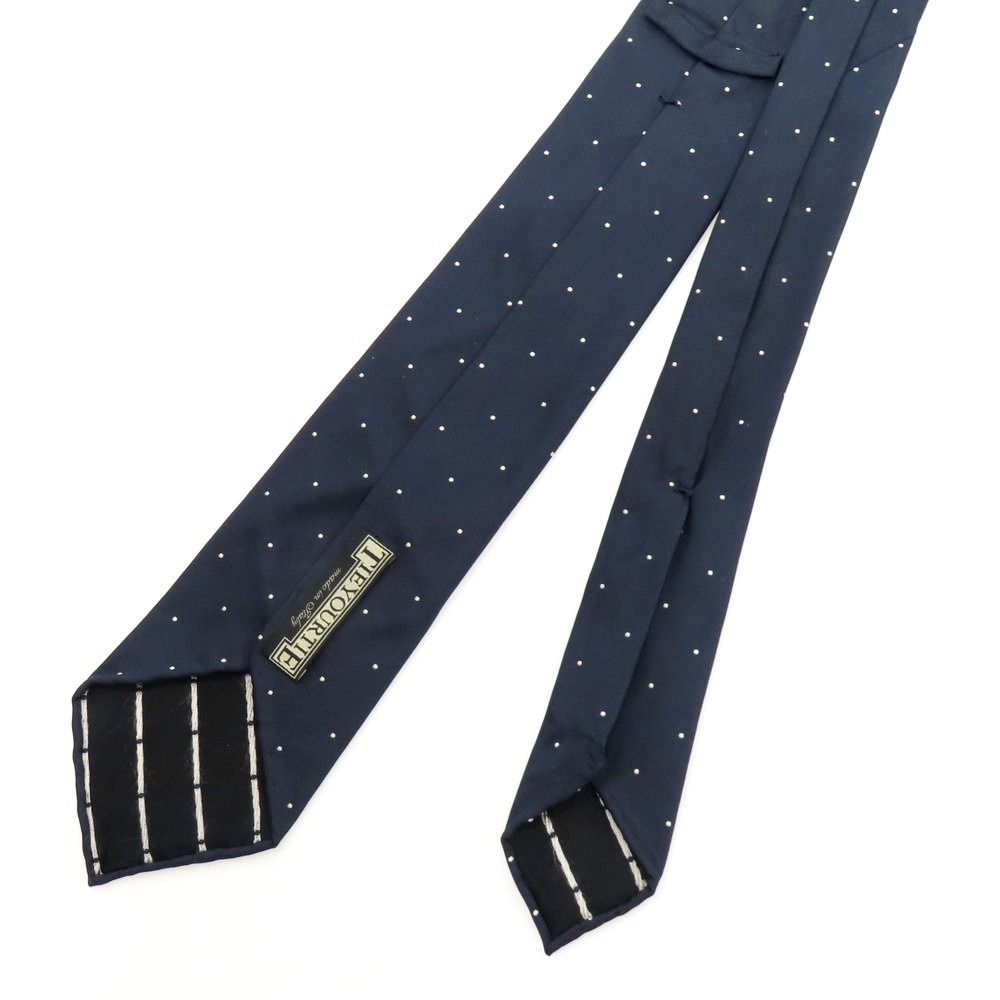 中古】タイユアタイ TIE YOUR TIE シルク系 セッテピエゲ ドット柄