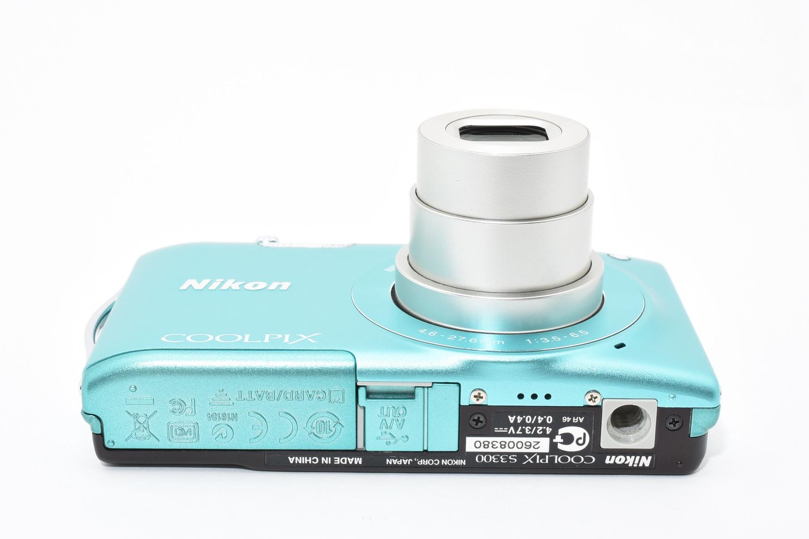 □ 美品 □ ニコン Nikon COOLPIX S3300 ミントグリーン ≪外観動作