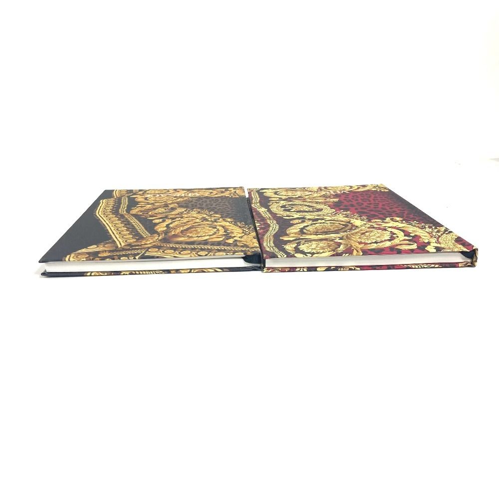 VERSACE ヴェルサーチ ノートブック ロゴ セット 2冊 紙 マルチカラー