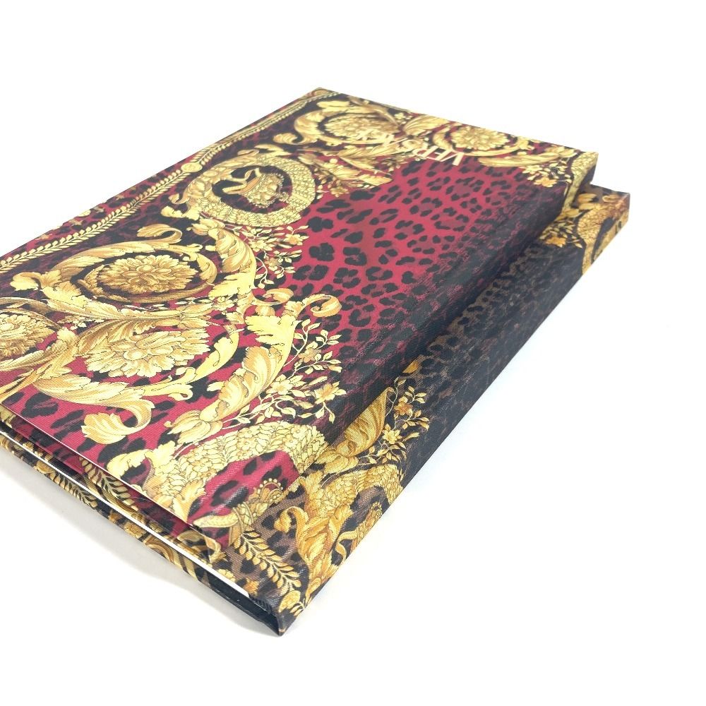 ヴェルサーチェ Versace ノートブック 2冊 VERSACE ヴェルサーチ ノートブック ロゴ セット 2冊 紙 マルチカラー