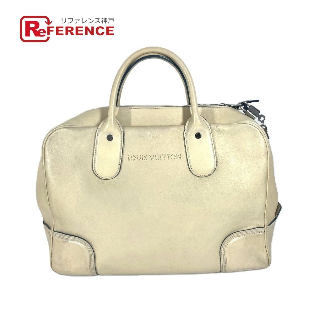 ルイヴィトン LOUIS VUITTON キュイール・シワ M95779 ハンドバッグ カバン ボストンバッグ カバン ビジネスバッグ レザー エクリュ ホワイト LOUIS VUITTON ルイヴィトン ビジネスバッグ キュイール・シワ M95779