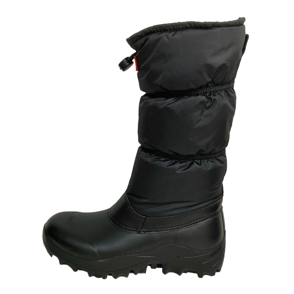 HUNTER ハンター 長靴 UK5 黒 キルトブーツ スノーブーツ HUNTER