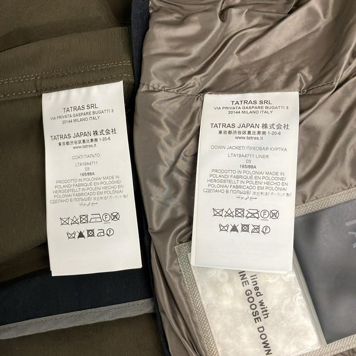 TATRAS(タトラス) コート サイズ165/88A レディース美品 - LTA19A4711  
