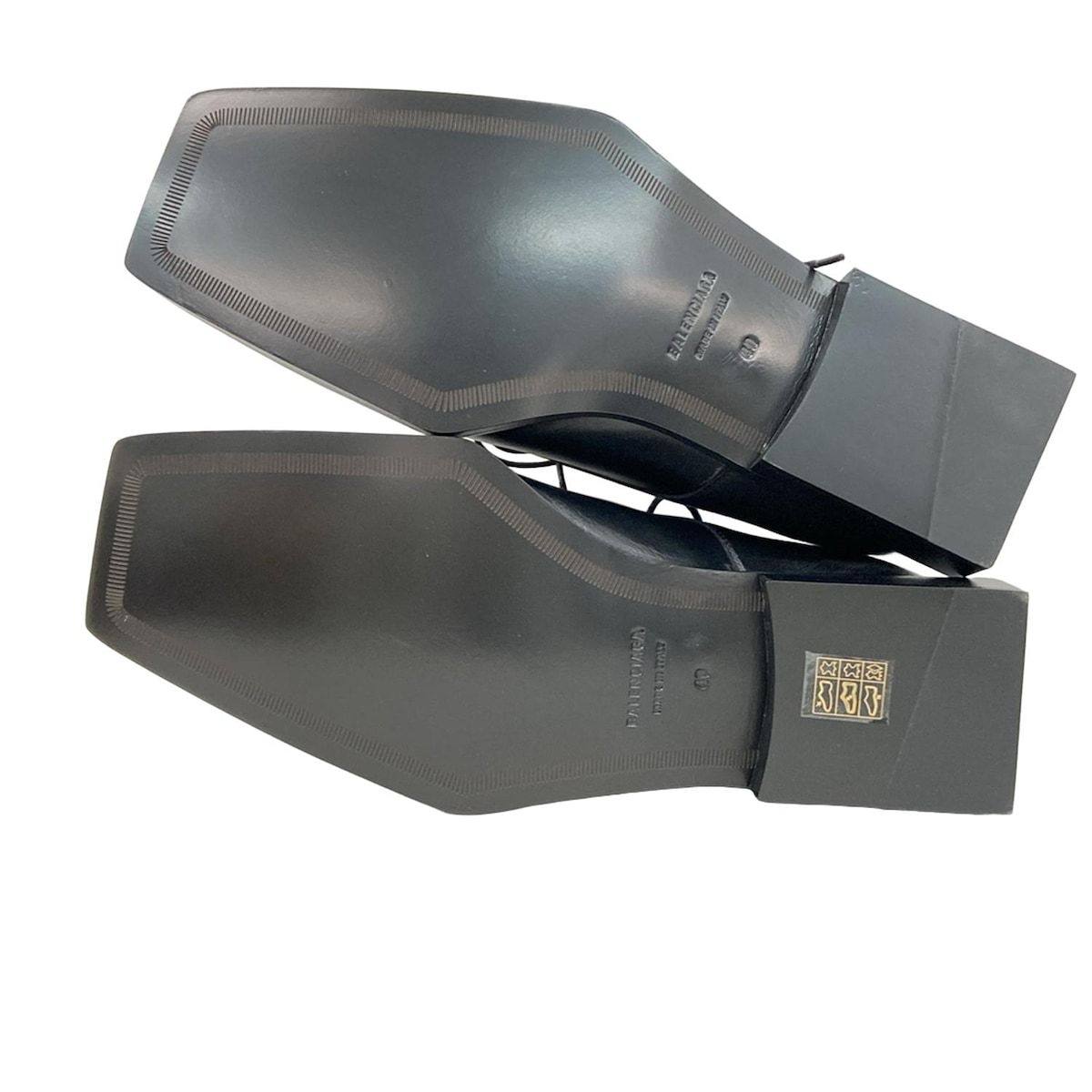 Balenciaga スクエアトゥ　ダービー　41 BALENCIAGA（バレンシアガ） スクエアトゥダービーシューズ ローカット