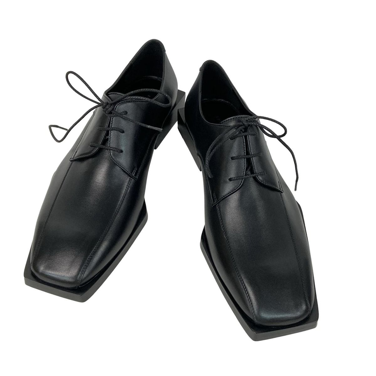 Balenciaga スクエアトゥ　ダービー　41 BALENCIAGA（バレンシアガ） スクエアトゥダービーシューズ ローカット