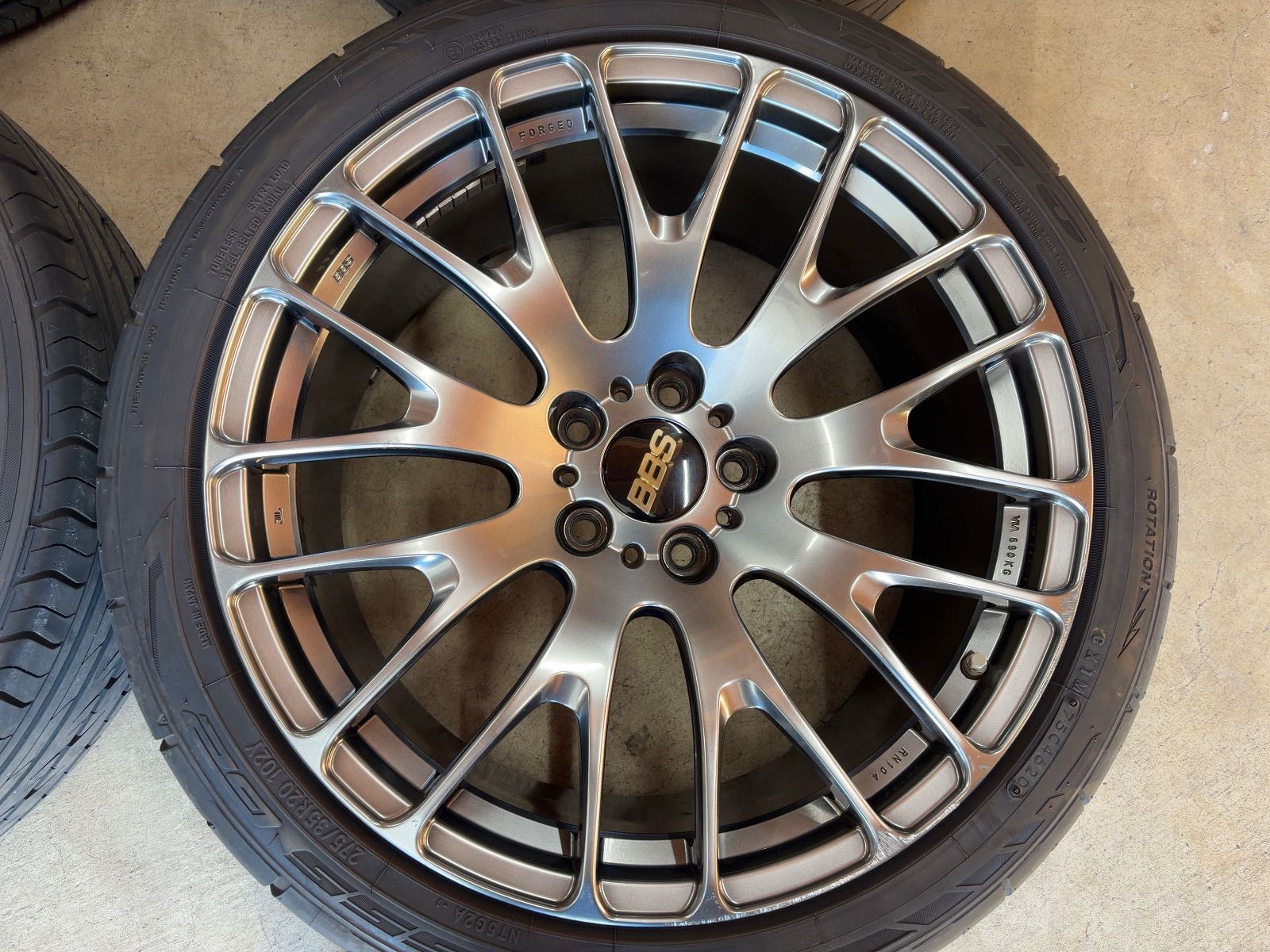 BMW BBS RN 鍛造品 7シリーズ F01 20インチ 4本セット - メルカリ