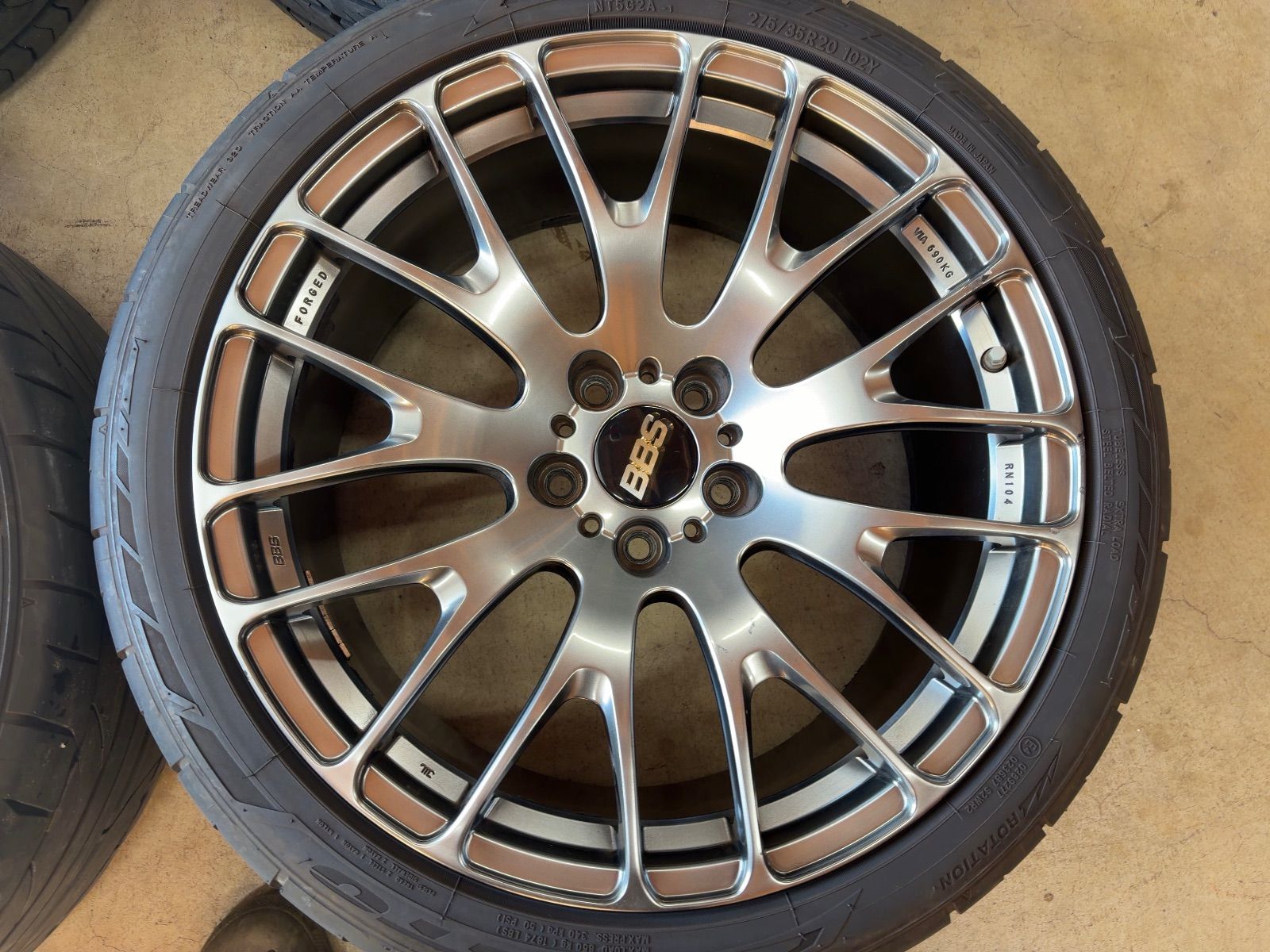 BMW BBS RN 鍛造品 7シリーズ F01 20インチ 4本セット - メルカリ