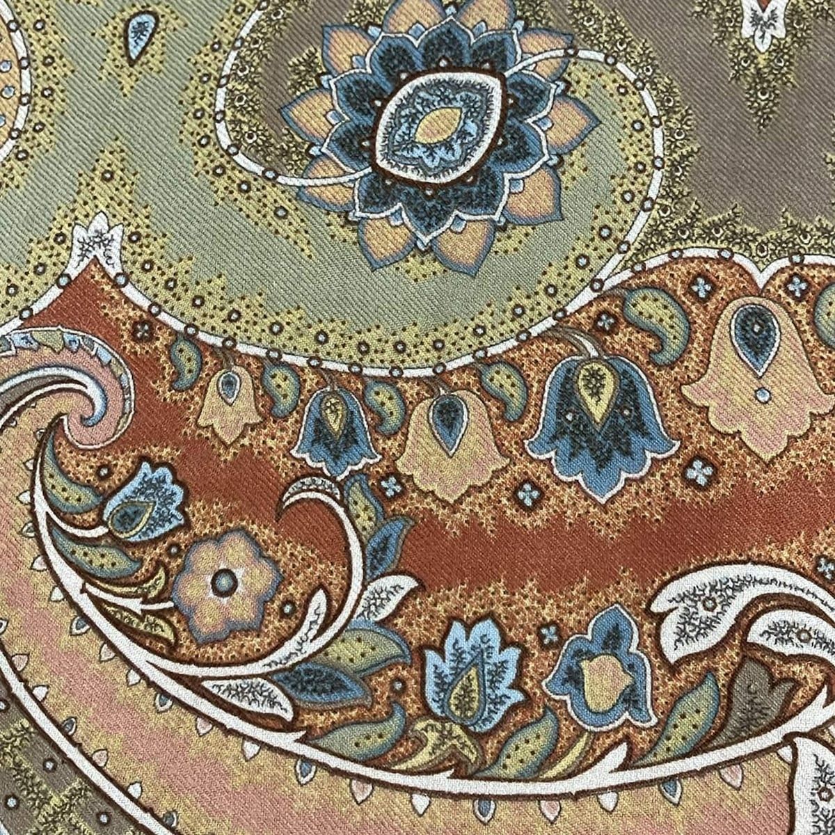 ETRO(エトロ) ストール(ショール)美品 - アイボリー×ブラウン×マルチ