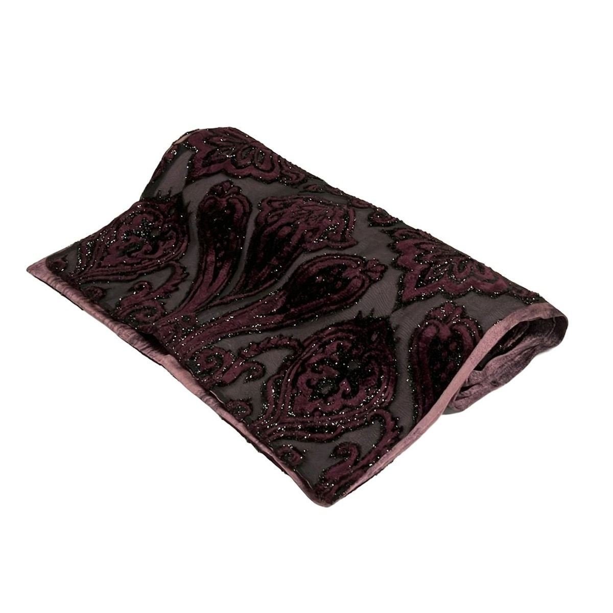 ETRO ストール　ラメ入り ETRO(エトロ) ストール(ショール)美品 - ダークグレー×ボルドー×黒